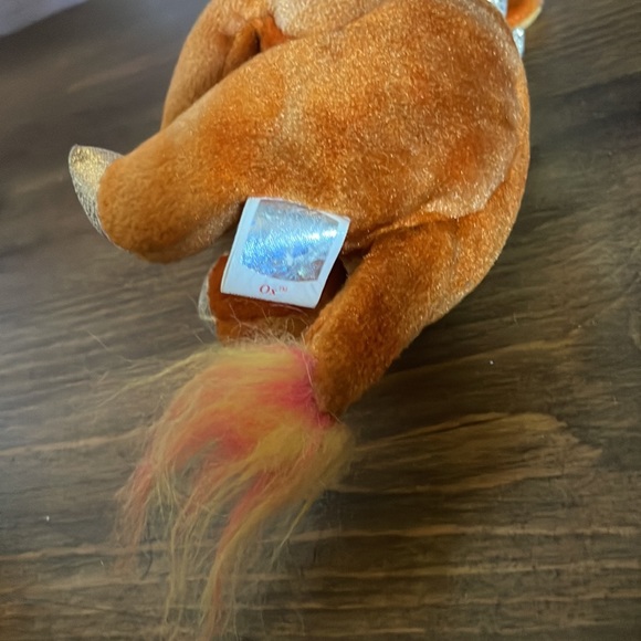 Ty Beanie Baby Chinese Zodiac Series Year 2000 of the Ox plush stuff animal - Picture 10 of 12
